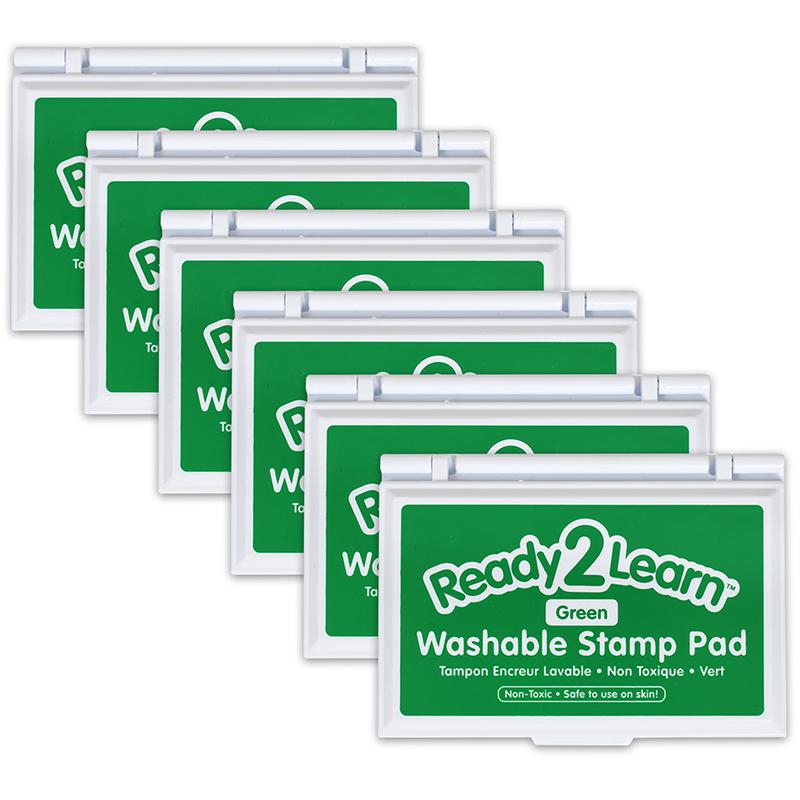 Washable Stamp Pad - Green - Pack of 6. Picture 2