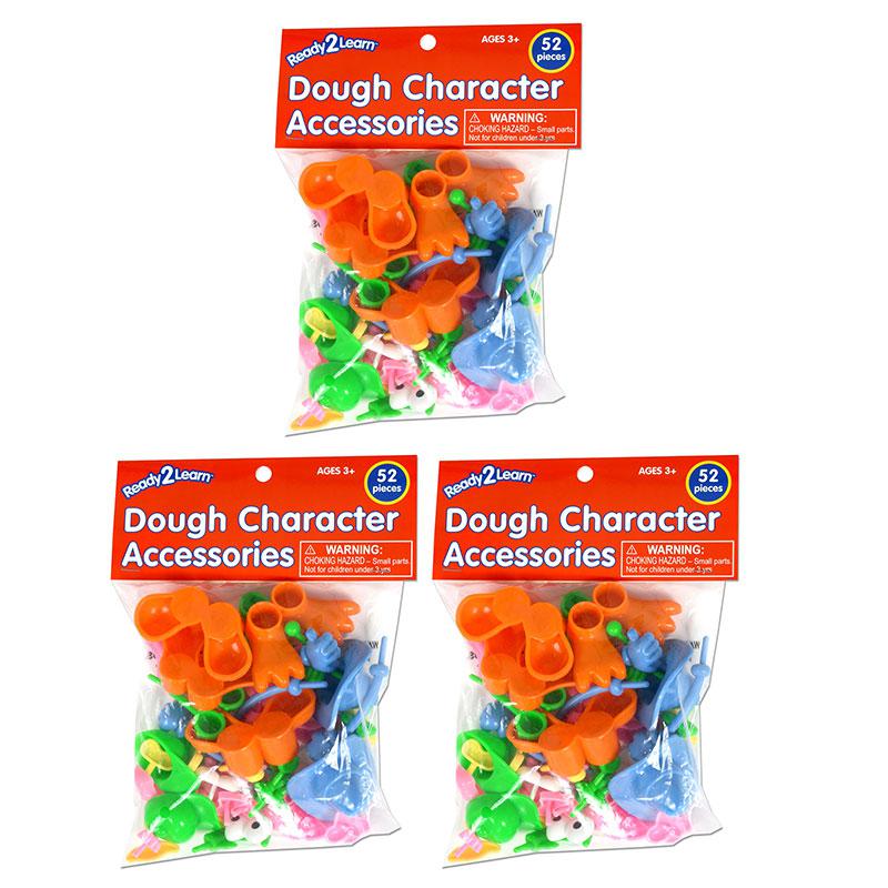 Dough Character Accessories, 52 Per Set, 3 Sets. Picture 2