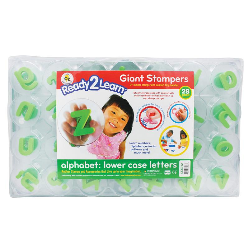 Giant Stampers - Lowercase Letters - Set of 28. Picture 2