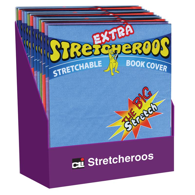 Extra Stretcheroos Bookcovers, Assorted Colors, Set of 36. Picture 2