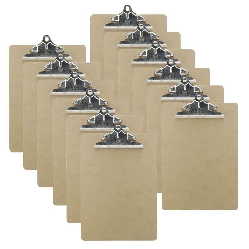 Letter Size Hardwood Clipboard, Pack of 12. Picture 2