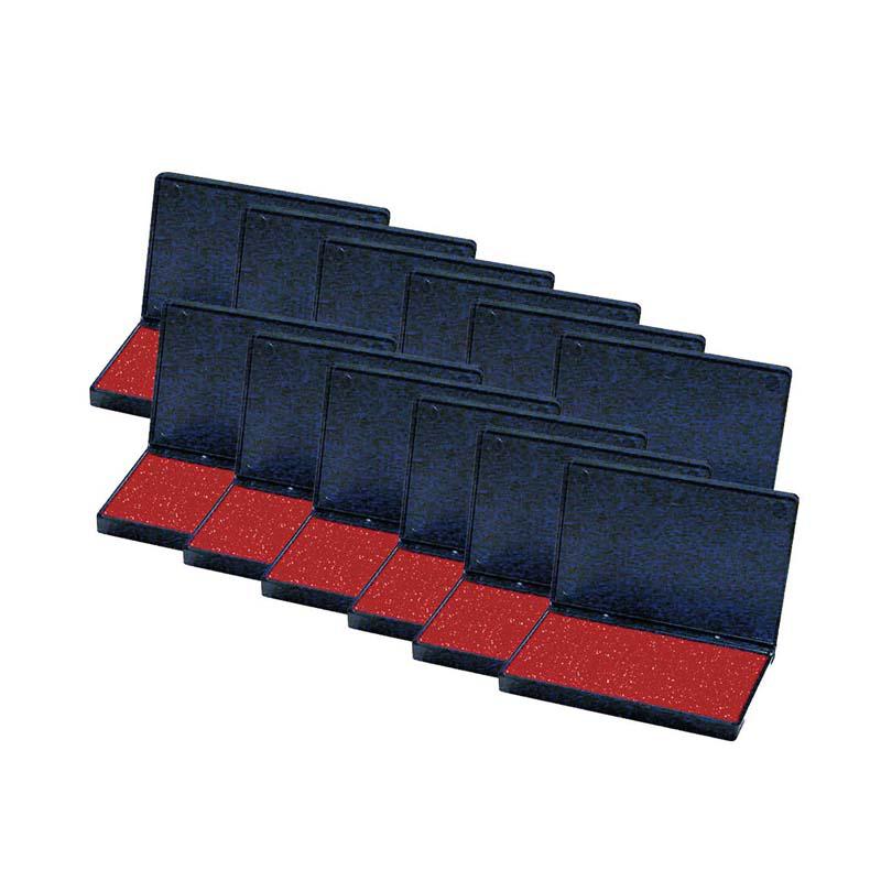 Stamp Pad, Red, Pack of 12. Picture 2
