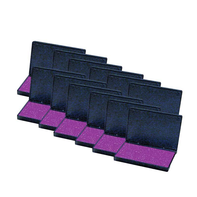 Stamp Pad, Violet, Pack of 12. Picture 2