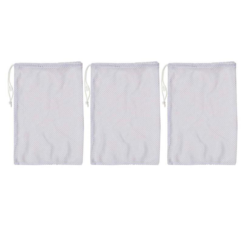 Equipment Bag, Mesh, 24" x 36", White, Pack of 3. Picture 2