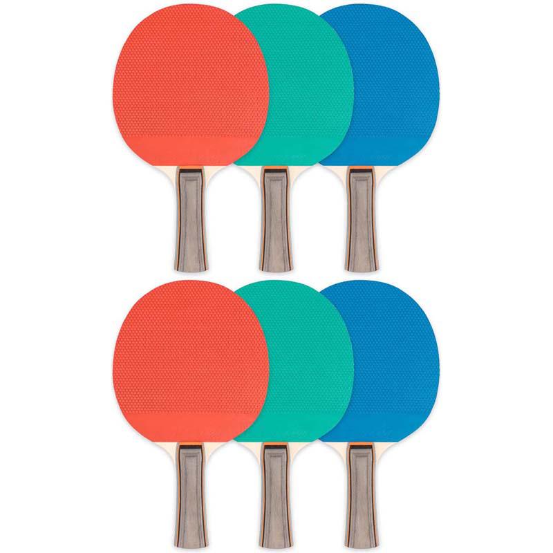 Rubber Face Table Tennis Paddle, 5-Ply, Pack of 6. Picture 2