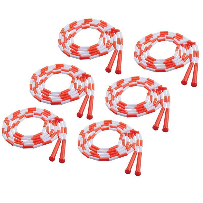 Plastic Segmented Jump Rope 10', Pack of 6. Picture 2