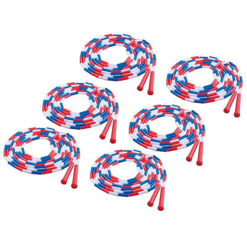 Plastic Segmented Jump Rope 16', Pack of 6. Picture 2