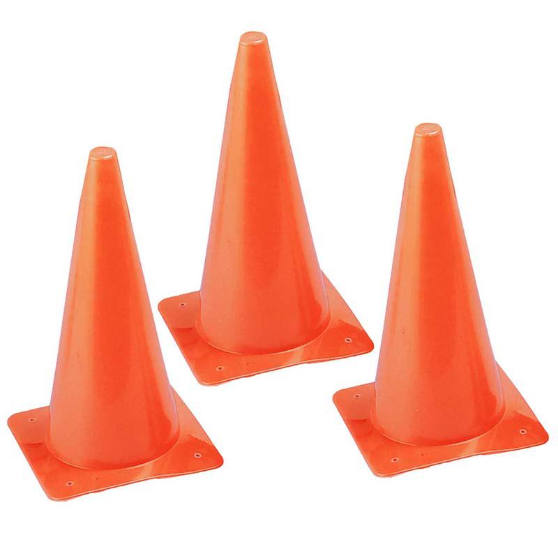 Safety Cone, 15" high, Pack of 3. Picture 2