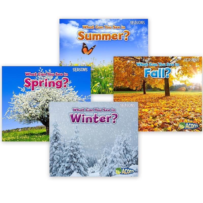 Seasons Book Set, Set of 4 titles. Picture 2