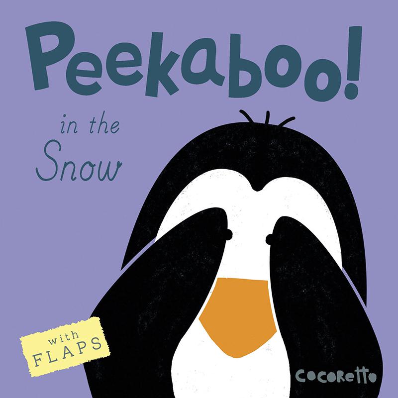 Peekaboo! Board Book, In the Snow. Picture 2