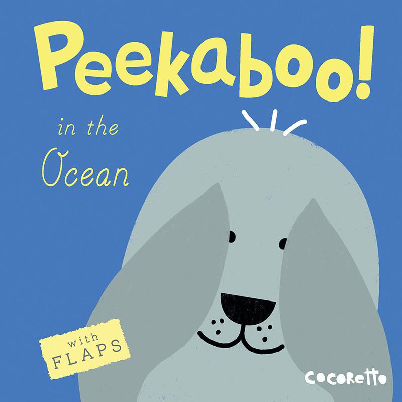 Peekaboo! Board Book, In the Ocean. Picture 2