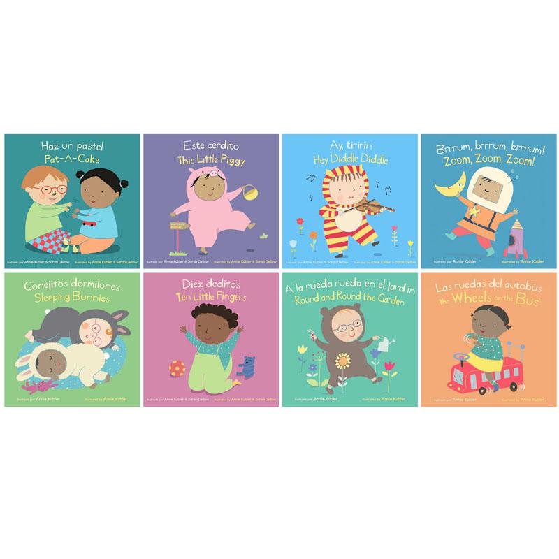 Bilingual Baby Rhyme Time Books, Set of 8. Picture 2