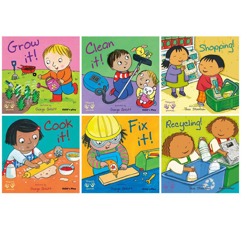 Helping Hands Board Books, Set of 6. Picture 2