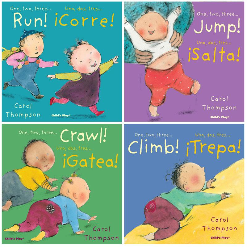 Little Movers Bilingual Books, Set of 4. Picture 2