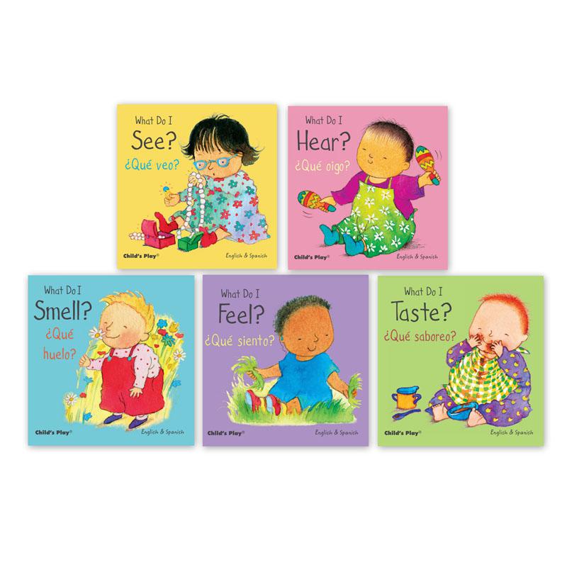 Small Senses Bilingual Board Books, Set of 5. Picture 2