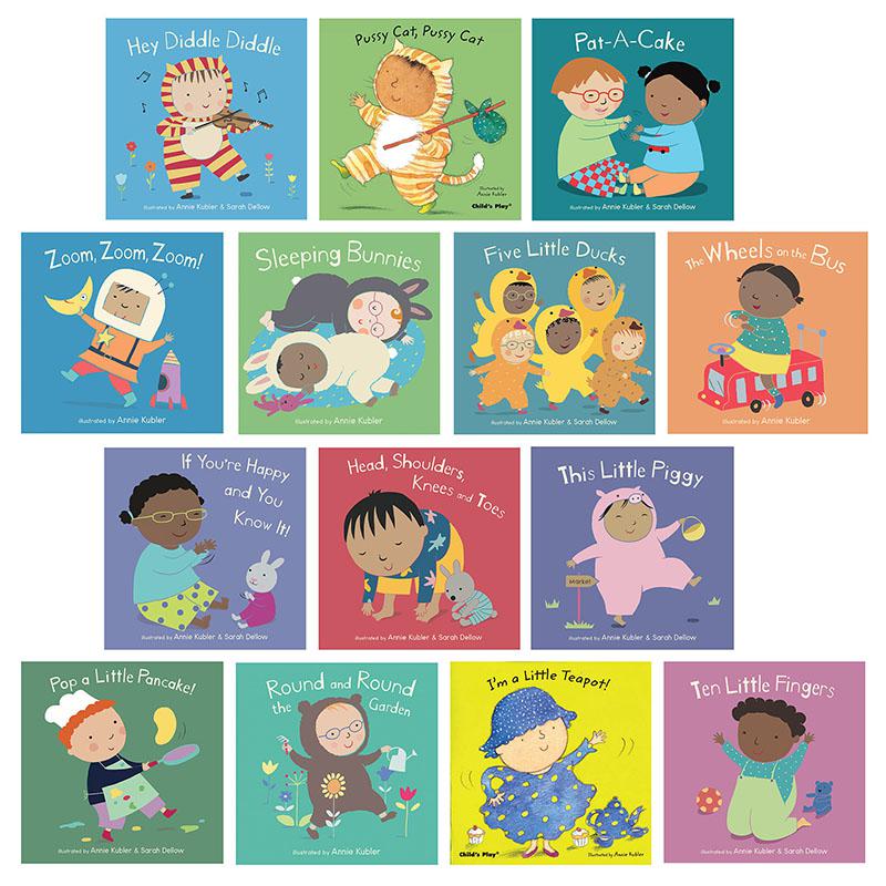 Songs and Rhymes Collection Set, Set of 14 Baby Board Books. Picture 2