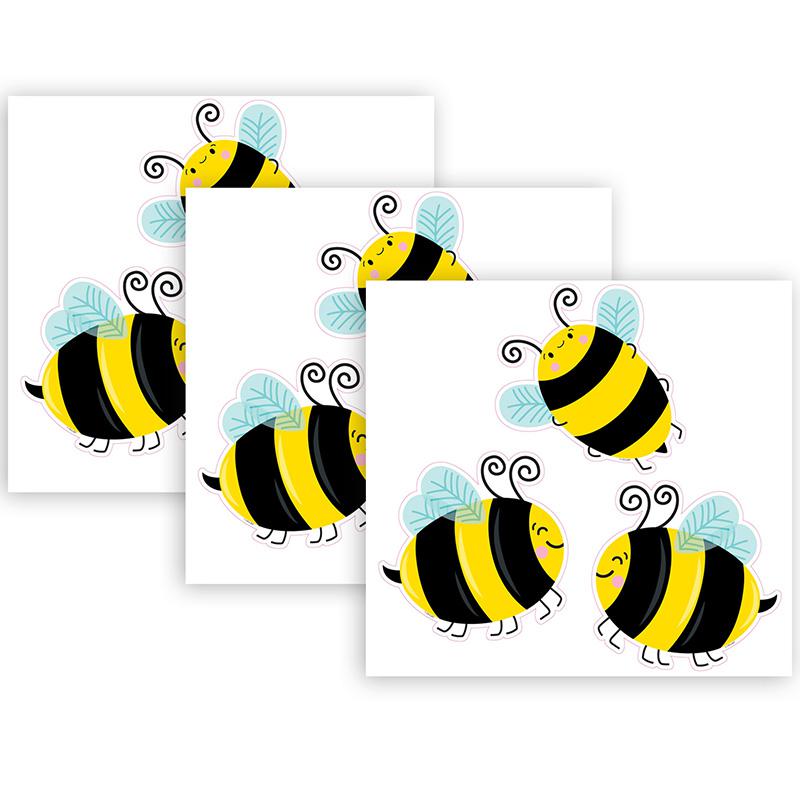 Busy Bees 6" Designer Cut-Outs, 36 Per Pack, 3 Packs. Picture 2