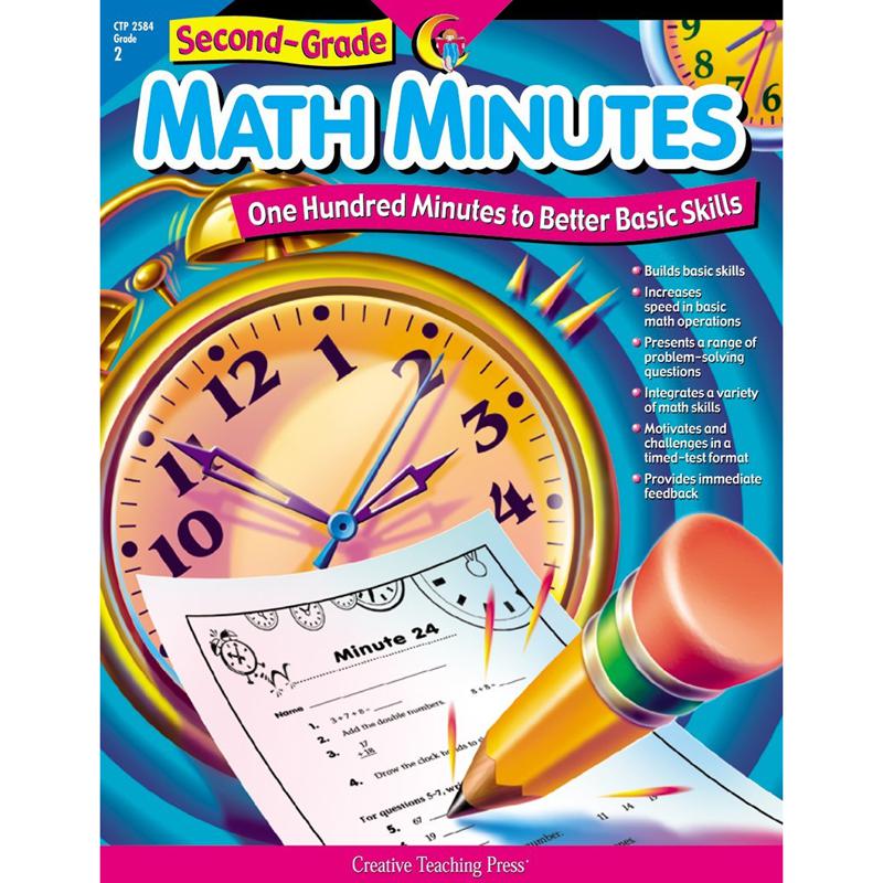 Math Minutes Book, Grade 2. Picture 2