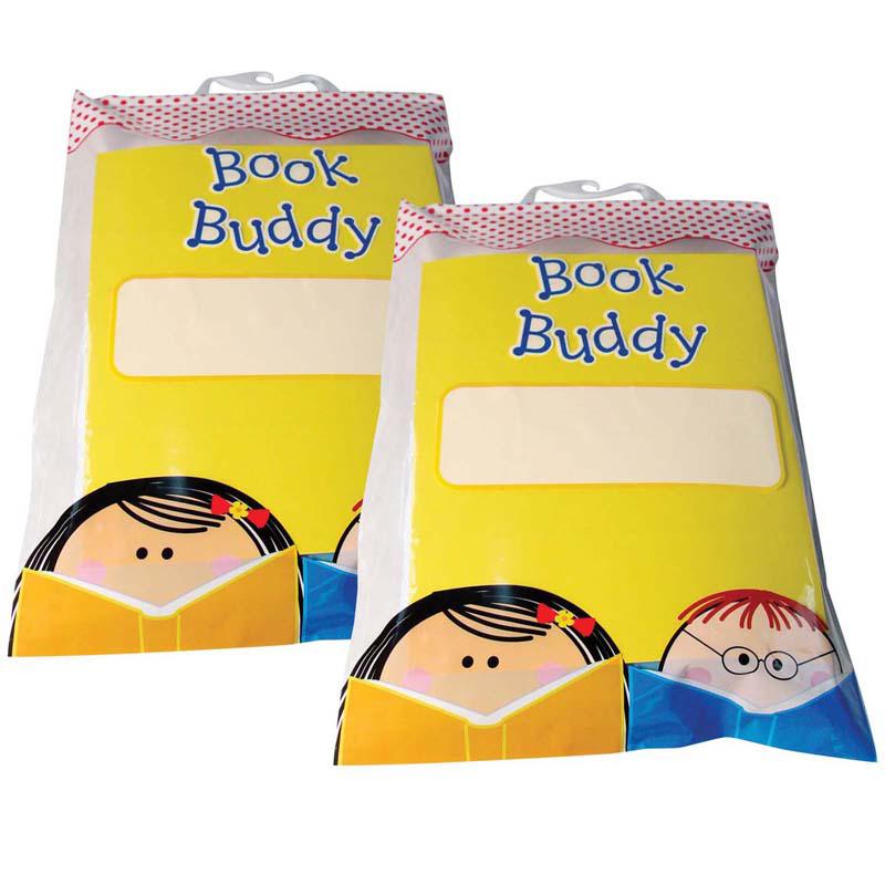 Book Buddy Bags, 11" x 16", 5 Per Pack, 2 Packs. Picture 2