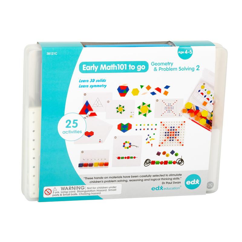 Geometry & Problem Solving - In Home Learning Kit for Kids. Picture 2