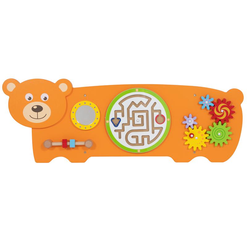 Bear Activity Wall Panel - 18m+ - Toddler Activity Center. Picture 2