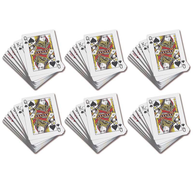 Standard Playing Cards - 52 Per Set - 6 Sets. Picture 2