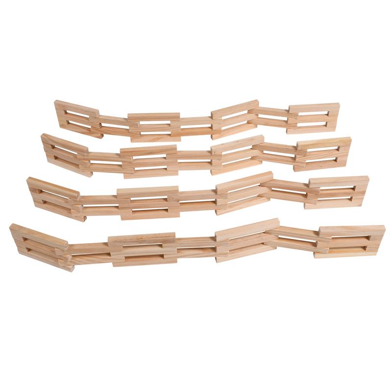 Wooden Fences - Set of 4. Picture 2