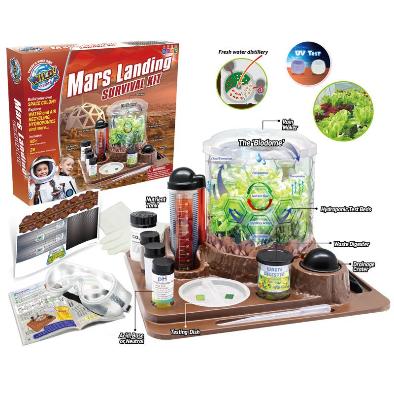 Mars Landing Survival Kit - Home STEM Kit - Ages 8+ - Grow Food & Build an Earth. Picture 2