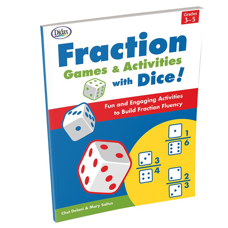 Fraction Games & Activities with Dice Resource Book. Picture 2