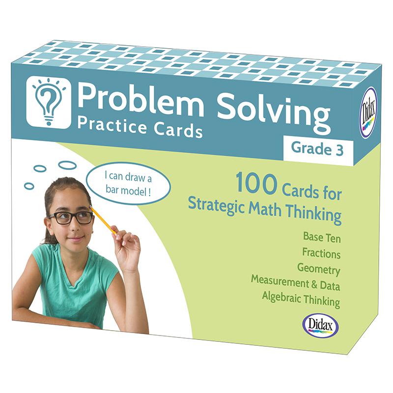 Problem Solving Practice Cards, Grade 3. Picture 2