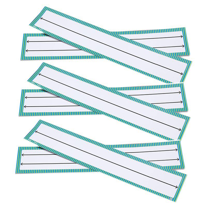 Blank Student Number Lines, 10 Per Pack, 3 Packs. Picture 2