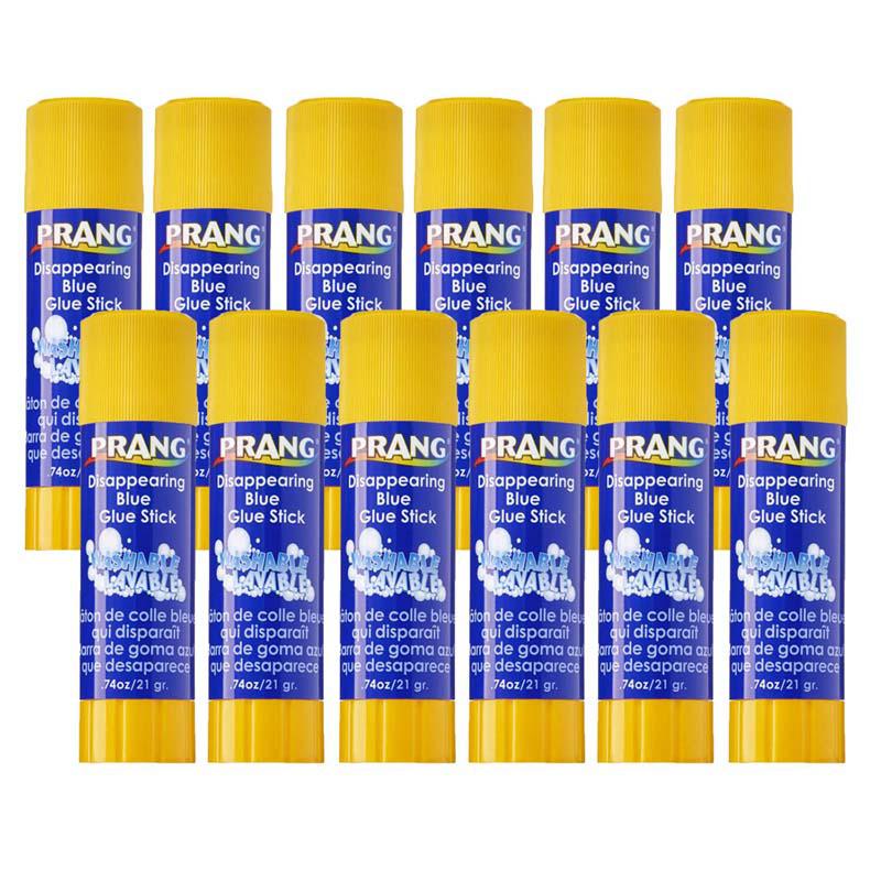 Washable Glue Stick, Blue, .74 Oz, Pack of 12. Picture 2
