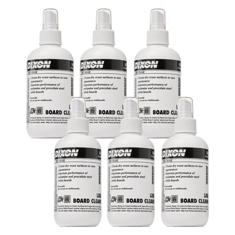Dry Erase Board Cleaner, Spray Bottle, 8 oz., Pack of 6. Picture 2