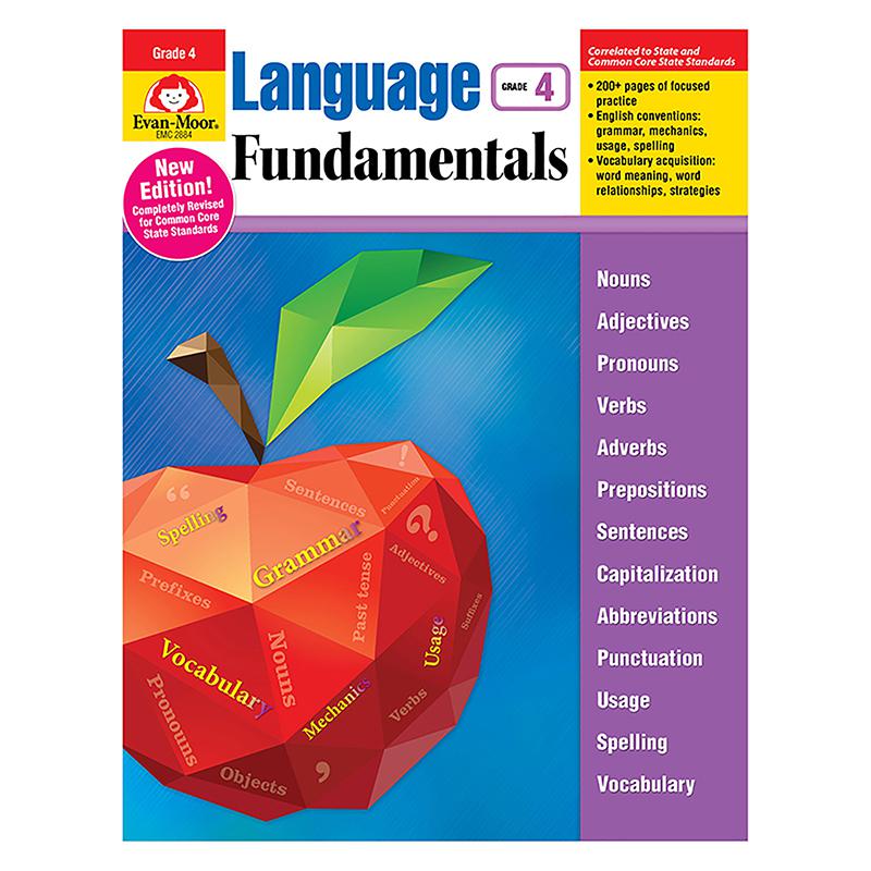 Language Fundamentals, Grade 4 - Teacher Reproducibles, Print. Picture 2