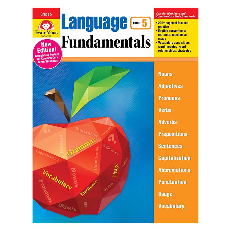 Language Fundamentals, Grade 5 - Teacher Reproducibles, Print. Picture 2