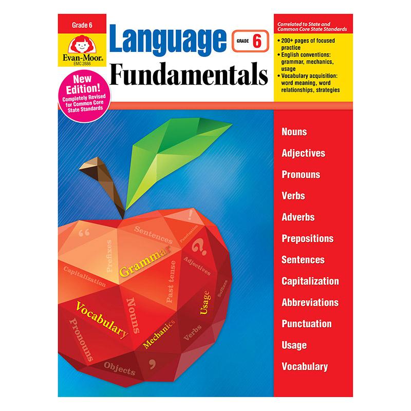 Language Fundamentals, Grade 6 - Teacher Reproducibles, Print. Picture 2