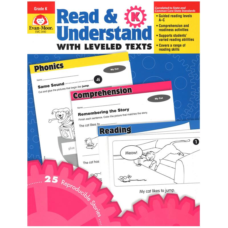 Read & Understand with Leveled Texts Book, Grade K. Picture 2