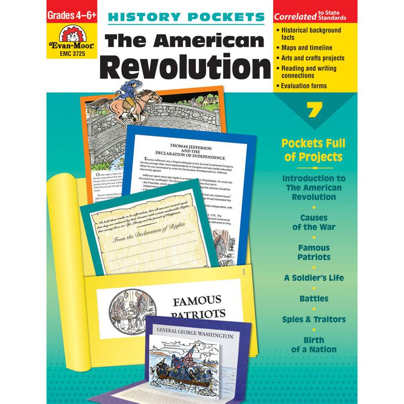 History Pockets: The American Revolution Book, Grades 4-6+. Picture 2