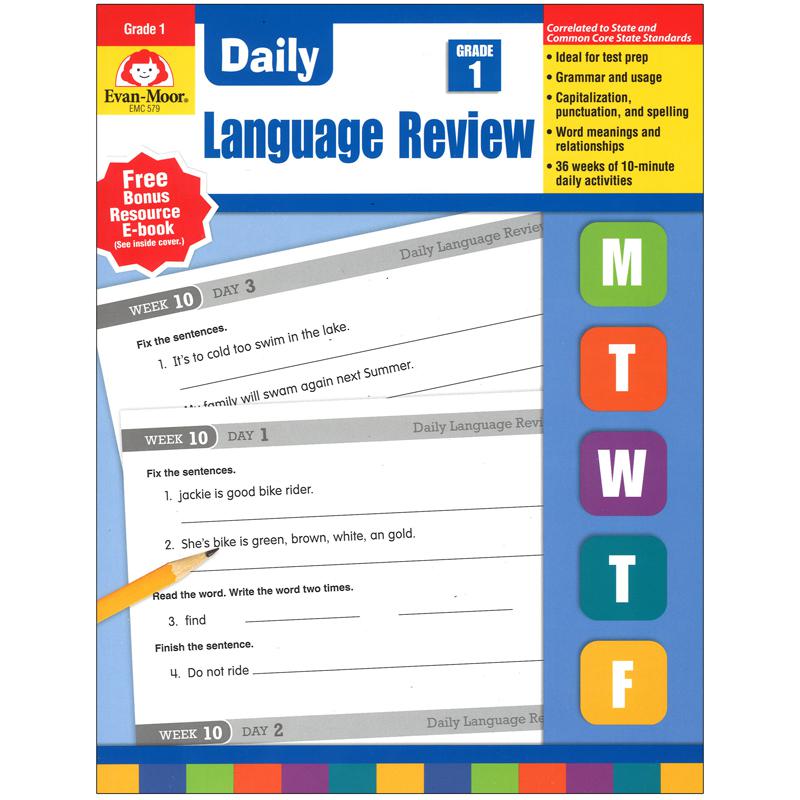 Daily Language Review Teacher's Edition, Grade 1. Picture 2