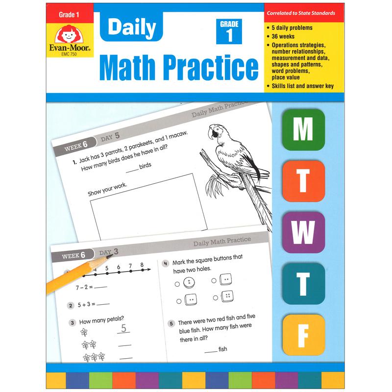 Daily Common Core Math Practice, Grade 1. Picture 2