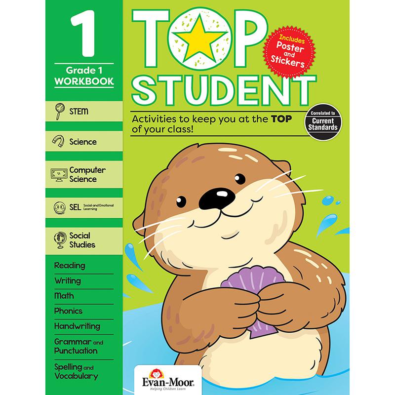 Top Student Activity Book, Grade 1. Picture 2
