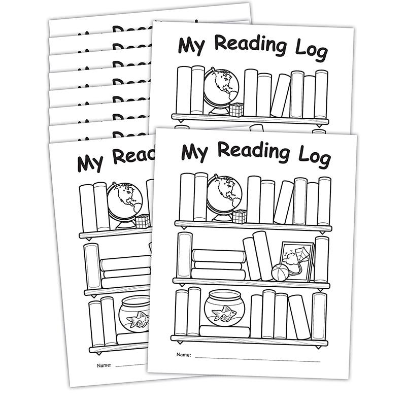 My Own Books: My Reading Log, Pack of 10. Picture 2