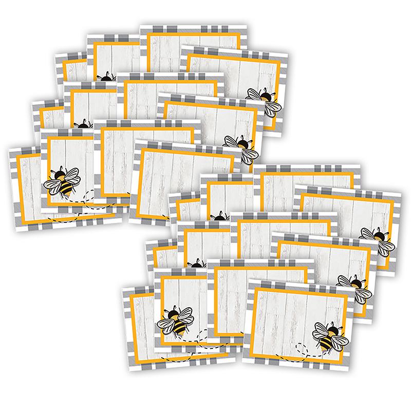The Hive Self-Adhesive Name Tags, 40 Per Pack, 6 Packs. Picture 2