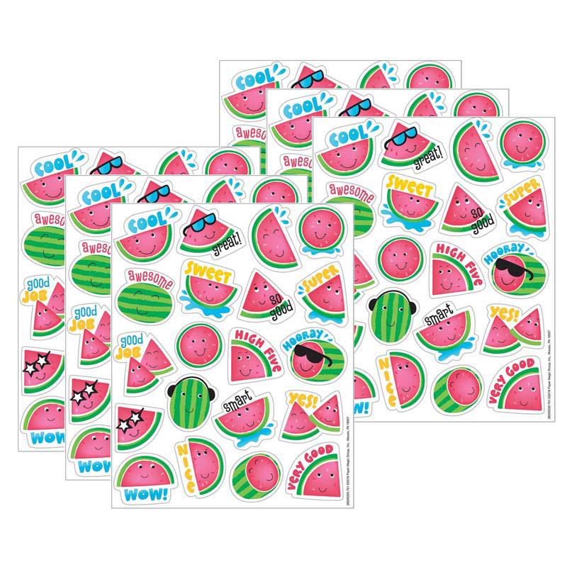 Watermelon Scented Stickers, 80 Per Pack, 6 Packs. Picture 2
