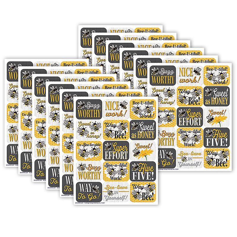 The Hive Success Stickers, 120 Per Pack, 12 Packs. Picture 2