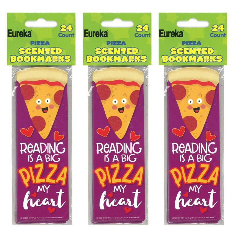 Pizza Scented Bookmarks, 24 Per Pack, 3 Packs. Picture 2
