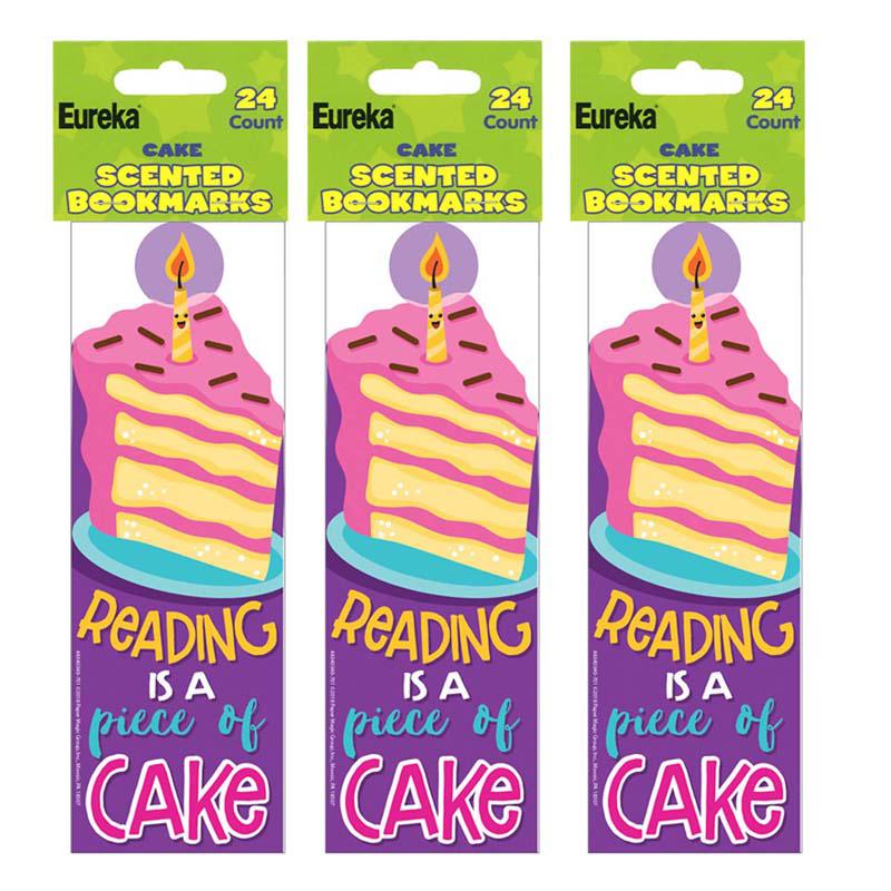 Cake Scented Bookmarks, 24 Per Pack, 3 Packs. Picture 2