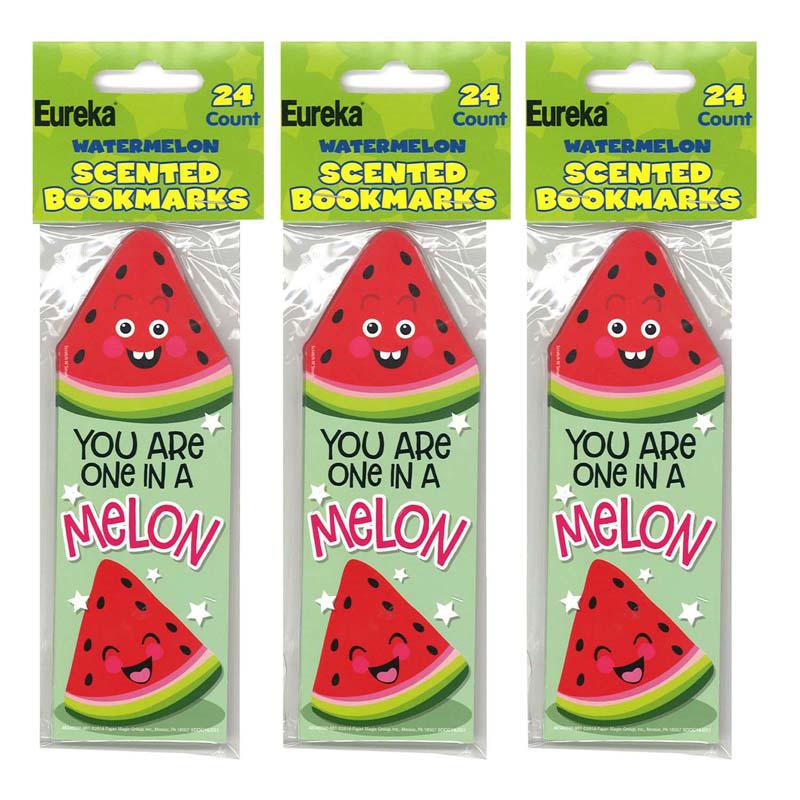 Watermelon Scented Bookmarks, 24 Per Pack, 3 Packs. Picture 2
