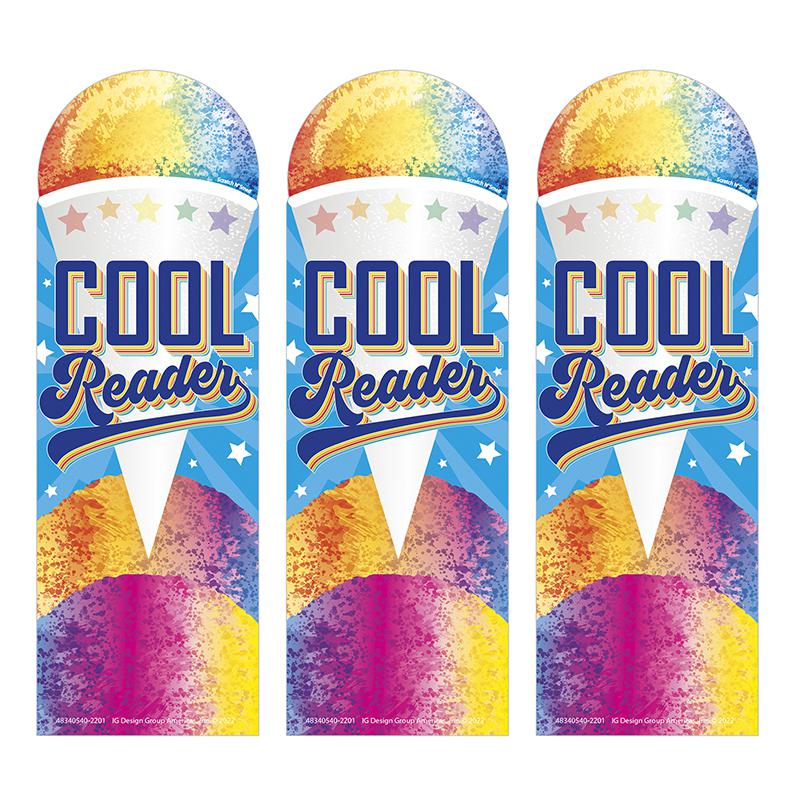 Cool Reader Snow Cone Scented Bookmarks, 24 Per Pack, 3 Packs. Picture 2
