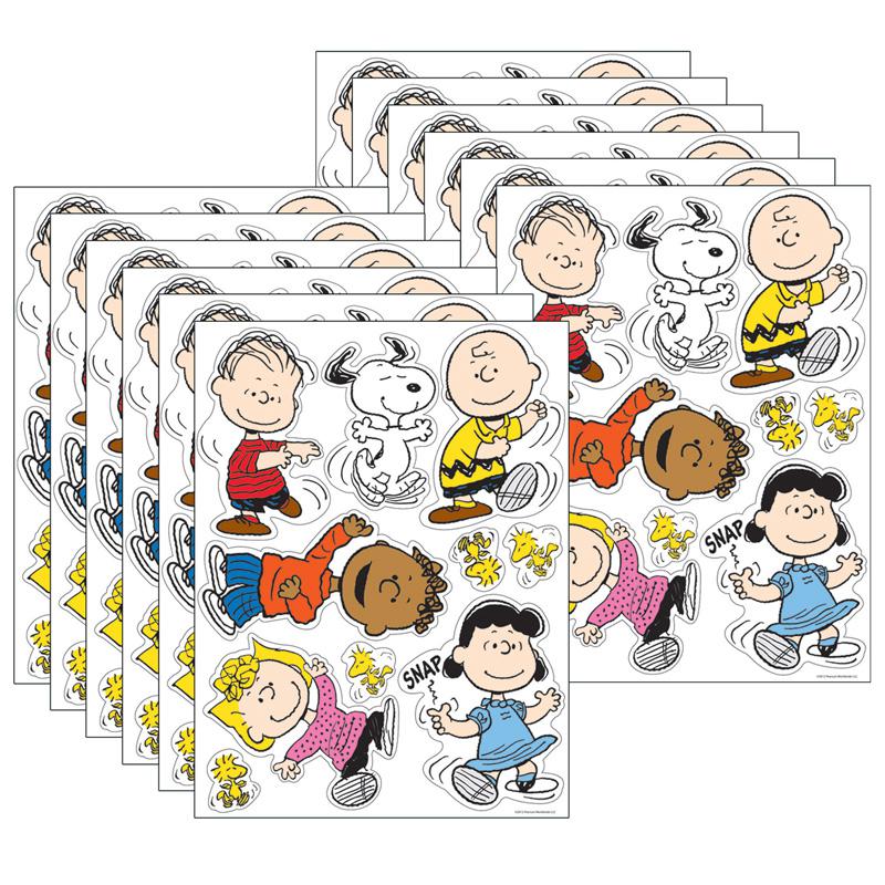 Peanuts Classic Characters Window Clings, 12 Sheets. Picture 2